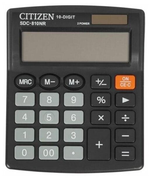 Калькулятор бухгалтерский CITIZEN SDC-810NR