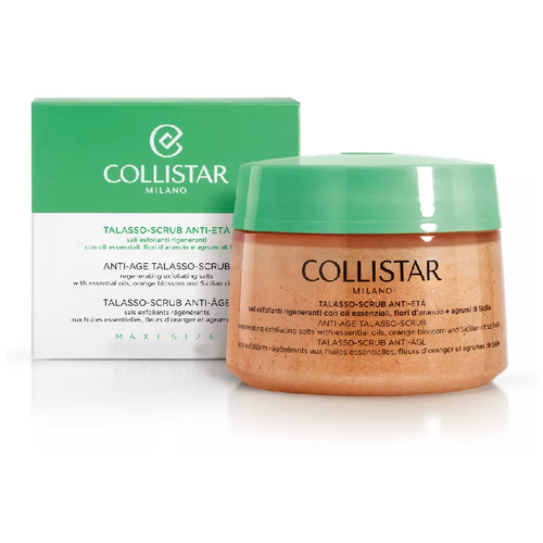 COLLISTAR Талассо-скраб антивозрастной (Anti-age TALASSO-SCRUB) 300 г скраб для тела collistar талассо скраб дренирующий talasso scrub anti aqua