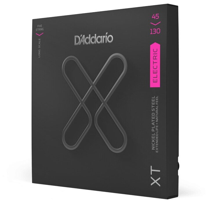 D'ADDARIO XTB45130 Струны для 5 струнной бас-гитары