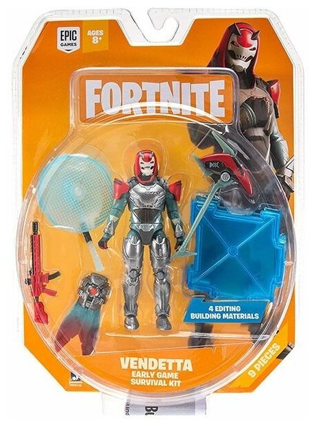 Fortnite - Фигурка SM+ Vendetta с аксессуарами