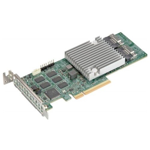 Контроллер SuperMicro AOC-S3916L-H16iR-32DD supermicro контроллер supermicro aoc mtgn i2sm o 2 портовая сетевая карта 10 гбит с с адаптером для установки в корпуса u aoc mtgn i2sm o