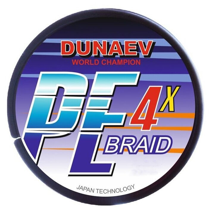 Шнур Dunaev BRAID PE X-4 150м 0.10мм