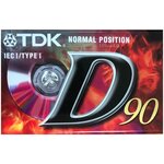 Аудиокассета TDK D90 - изображение