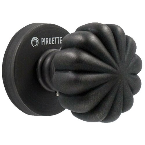 PIRUETTE Ручка дверная межкомнатная фалевая VEGA L143 GRAPHITE 34101104