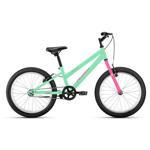 Велосипед детский горный с колесами 20 Altair MTB HT 20 Low 1 скорость рама 105 мятно-розовый 1129800₽