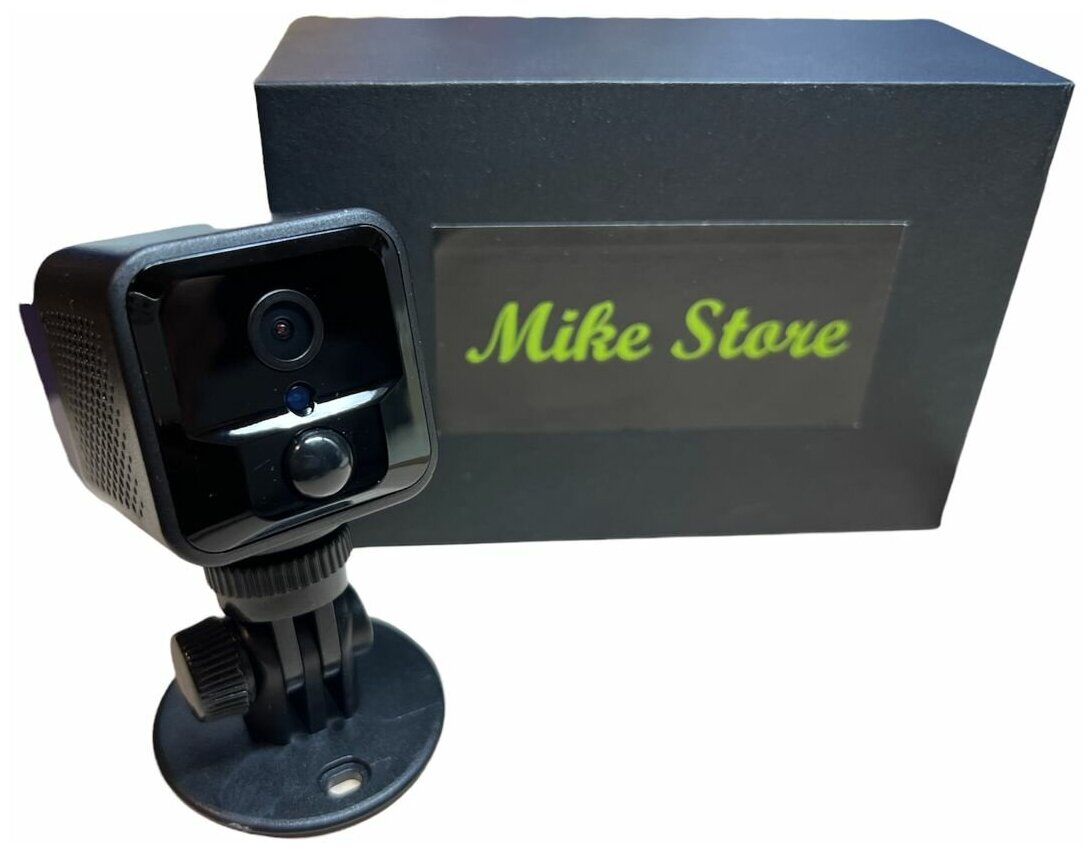 Мини камера с Wi-Fi Mike Store KM-02/тепловой PIR датчик/микро камера/экшн камера/HD камера/видео камера/датчик движения. - фотография № 1