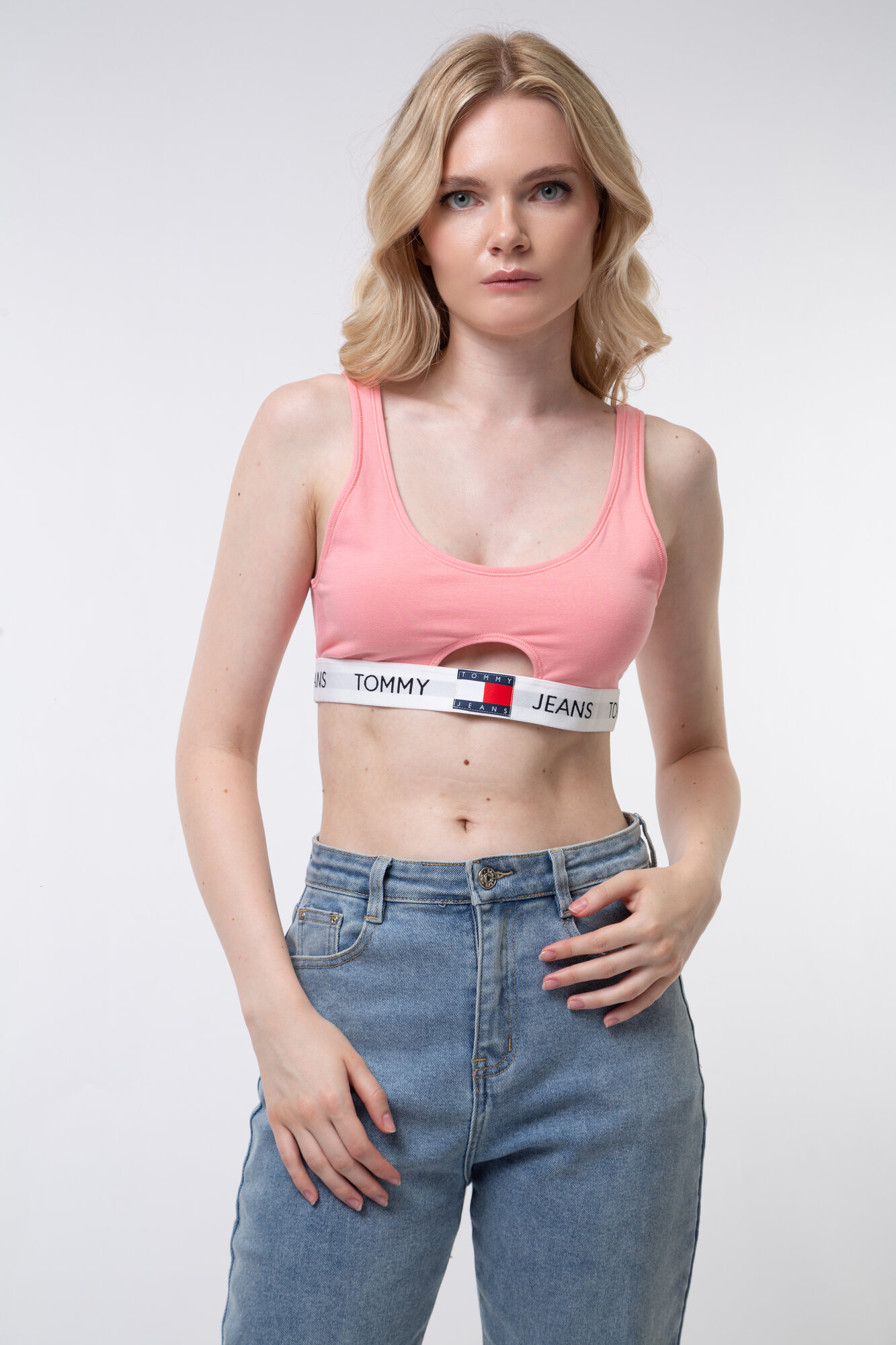 Бюстгальтер TOMMY HILFIGER для женщин, Цвет: розовый, Размер: S