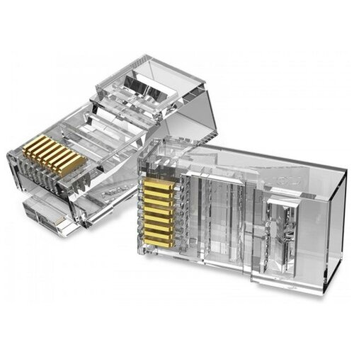 RJ45 коннектор (обжимной) Vention (IDBR0-50) 50шт