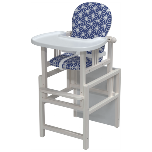 Стульчик для кормления Чебурашка синий детский стол для чтения из массива дерева учебный стол детский сад спинка стула сменный низкий стул умный боковой стол