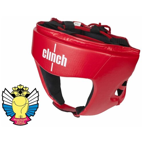 Шлем боксерский CLINCH OLIMP красный (XL)