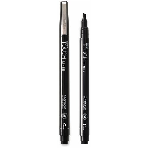 Линер TOUCH LINER Chiesel скошен. наконечник черный линер touch liner черный 0 4mm