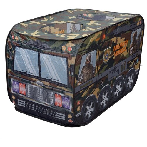 Палатка детская игровая Игрокат Автобус Военный