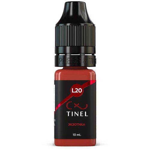 Tinel (Тинель) - L20 Экзотик Пигмент для татуажа губ, 10мл