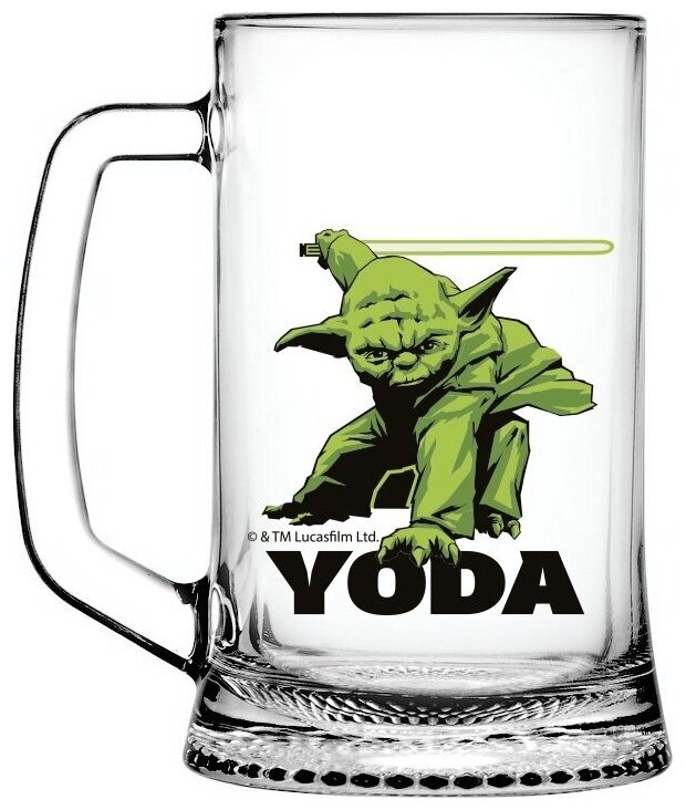 Кружка ND Play Дисней, Ладья, 500 мл "Star Wars Yoda" (02с1008-54 ДЗ SW Yoda)
