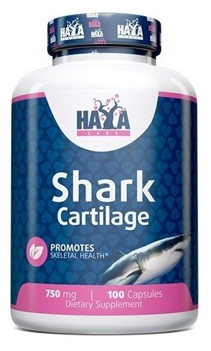 Haya Labs Shark Cartilage 750 мг 100 капс (Haya Labs)