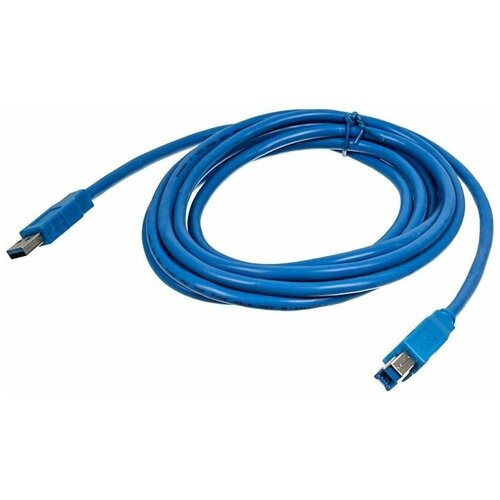 Кабель Ningbo micro USB B (m) USB A(m) 3м синий