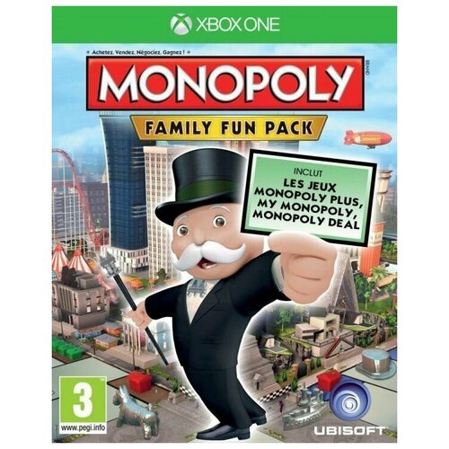 monopoly монополия family fun pack русская версия ps4 Monopoly (Монополия) Family Fun Pack (Xbox One) английский язык