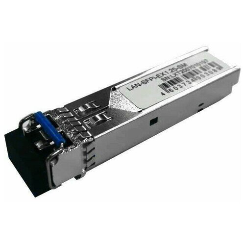 Трансивер Lanmaster Модуль SFP EX 40км, 1550нм, SM, duplex LC, 1.25Gbps, промышленный, DDM, Cisco