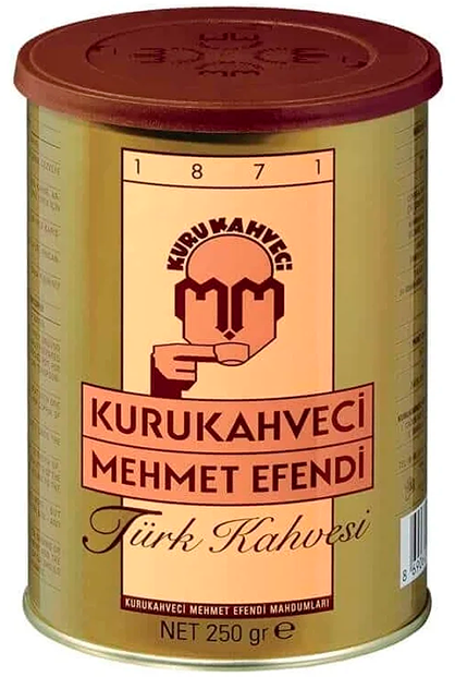 Кофе молотый Mehmet Efendi, 250г в металлической банке и чайная ложка в подарок. - фотография № 5