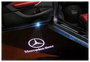 2 плафона подсветки дверей с проекцией Mercedes