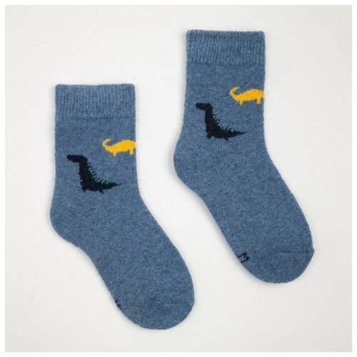 фото Носки детские шерстяные а.ндам7629-6, цвет микс, р-р 18 9280398 hobby line