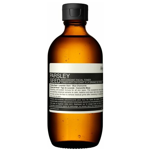 тоник для лица с антиоксидантами aesop parsley seed anti oxidant facial toner 200 мл AESOP Parsley Seed AntiOxidant Facial Toner 200 ml тоник для лица с антиоксидантами