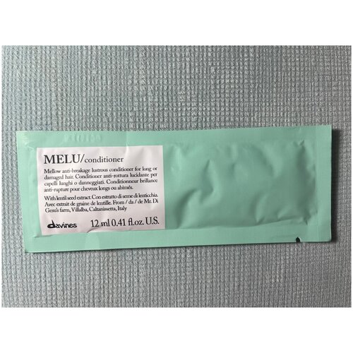 DAVINES - MELU/conditioner - Кондиционер для предотвращения ломкости волос, 12 мл