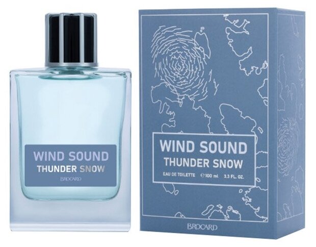 Brocard Мужской Wind Sound Thunder Snow Туалетная вода (edt) 100мл