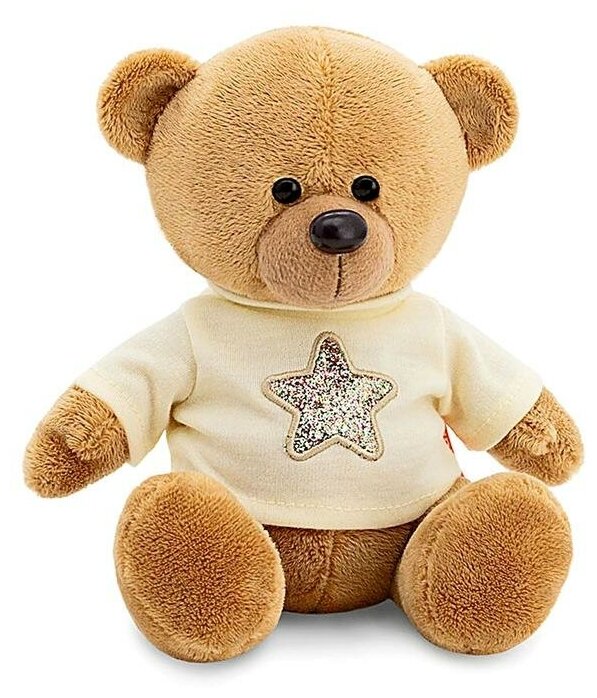 Orange Toys Мягкая игрушка «Медведь Топтыжкин» звезда, цвет коричневый 25 см