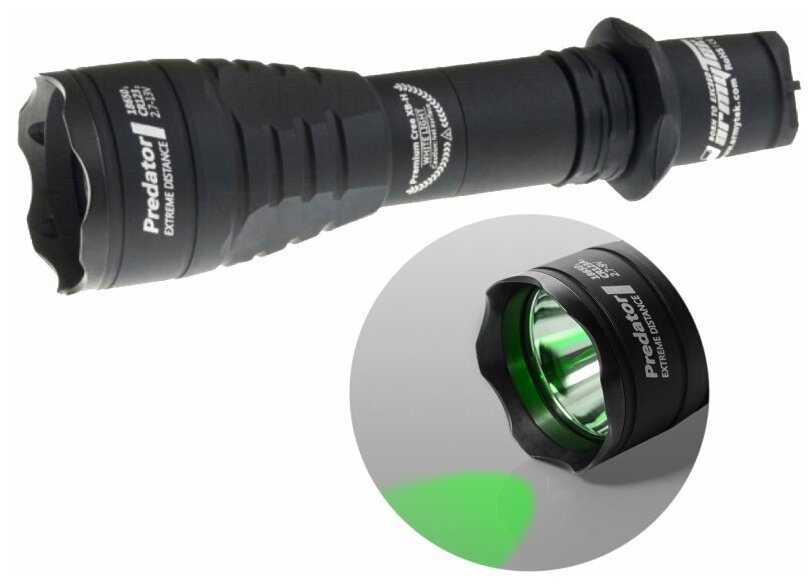 Фонарь ArmyTek Predator XP-E2 CR123x2 F01602BG