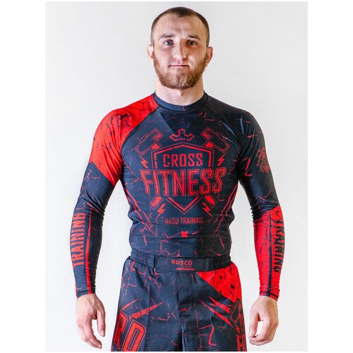 Рашгард для MMA Rusco Sport CROSS FITNES, взрослый (S)