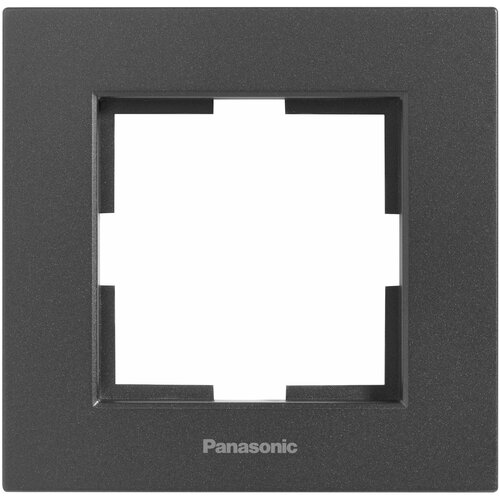 Рамка 1м темно-серая Karre Plus Panasonic