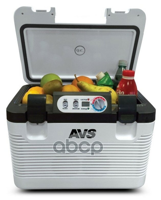 AVS A80971S Холодильник автомобильный 12V/24 V/220V (программное управление) 19л CC-19WBC AVS