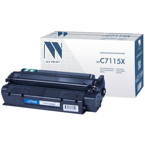 Картридж C7115X (15X) для принтера HP LaserJet 1000; 1000W; 1005; 1005W; картридж nvp nv c7115x 2624x 2613x для hp laserjet 1000 1000w 1005 1005w 1200 1200n 1200se 1220 1220se 3