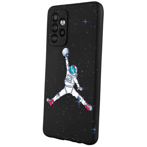 Силиконовый чехол Mcover на Samsung A53 с рисунком Игры в космосе силиконовый чехол mcover для realme c35 с рисунком игры в космосе