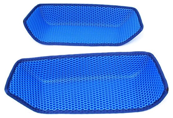 Ковры на пороги Газелист52 для Газель 3302 материал EVA синий "3D формованные" к-т 2 шт. G.9002047-03