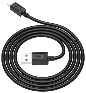 USB дата кабель Lightning, HOCO, X73, 1м, супер прочный, черный