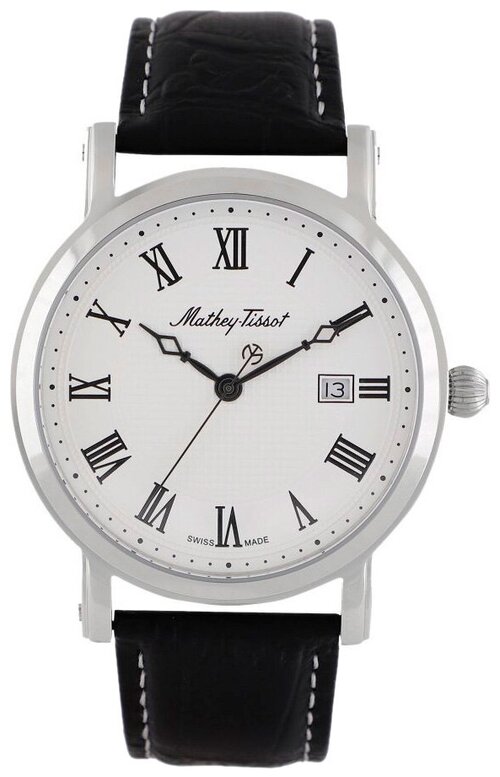 Наручные часы Mathey-Tissot City Швейцарские HB611251ABR, черный
