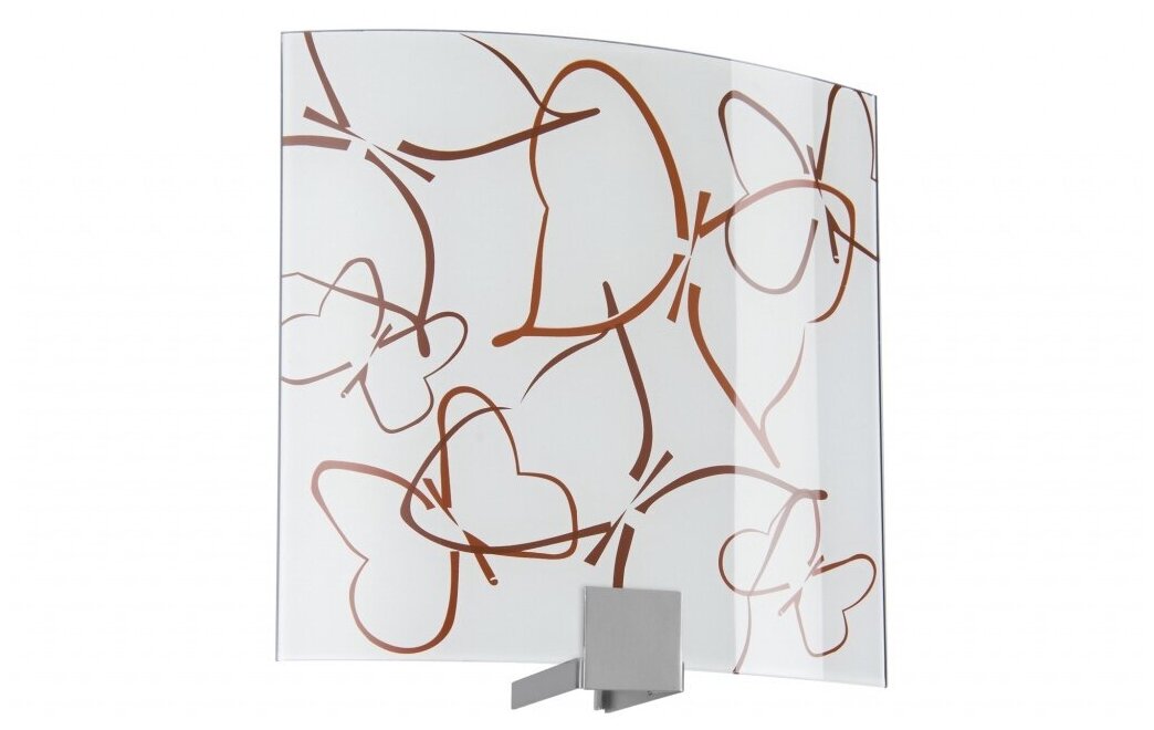 Светильник настенный WallCeiling DS Modern Deco-Set WL Cove Butterflies 280x280mm Metall/Glas