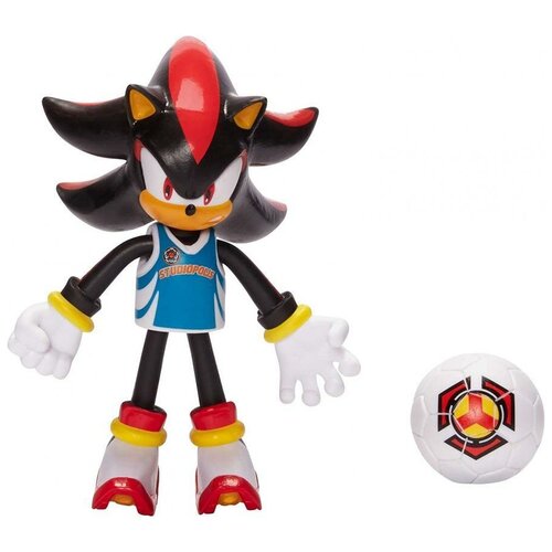 Игровые наборы и фигурки: Фигурка Шэдоу футболист (Shadow) - Sonic The Hedgehog, Jakks Pacific