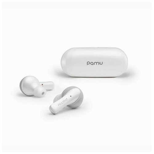 Гарнитура XIAOMI Padmate Slide Mini+ M1 Mini T6C Updated, Bluetooth, белый (T6C UPDATED WHITE)