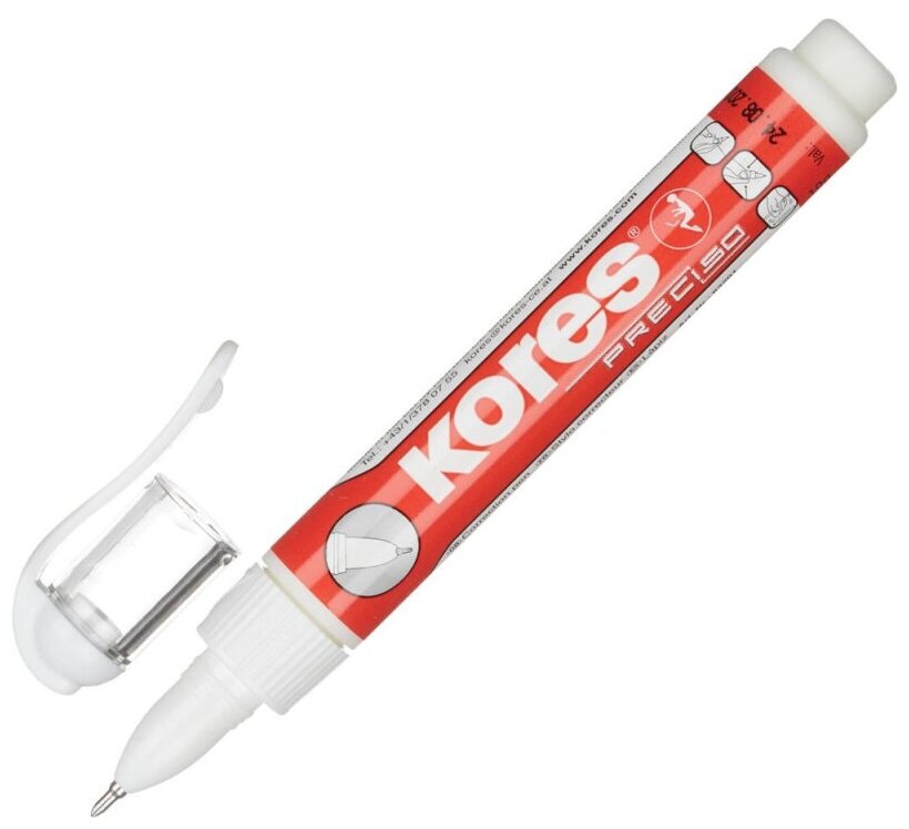 Корректирующий карандаш 10г (8мл) KORES Preсiso, шариковый наконечник