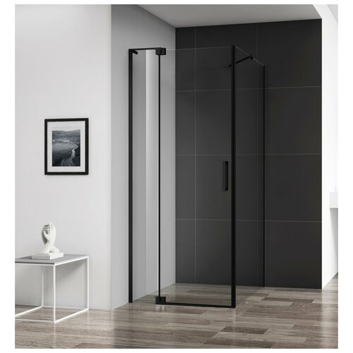 Душевой уголок Cezares SLIDER 1950x1000x800 черный матовый SLIDER-AH-1-80-100/110-C-NERO