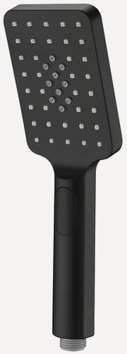 Изображение товара Лейка для душа прямоугольная, черная, ABS-пластик три режима А130 WasserKRAFT