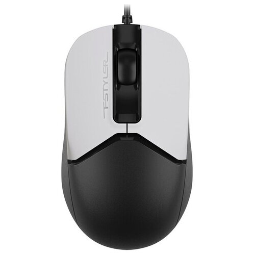 Мышь A4Tech Fstyler FM12 Panda белыйчерный оптическая 1200dpi USB 3but 100000₽