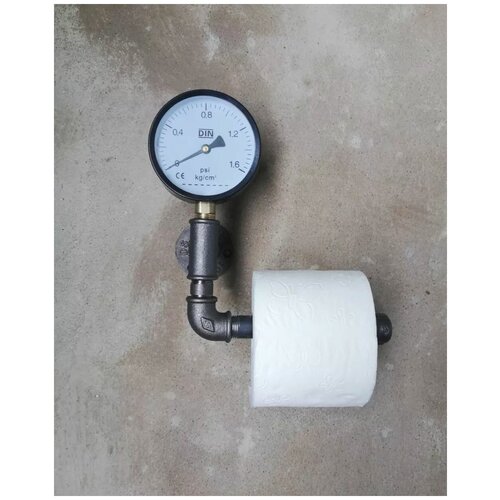 Держатель для туалетной бумаги. Манометр.