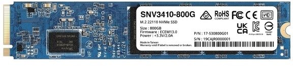 SSD жесткий диск M.2 2280 800GB SNV3410-800G SYNOLOGY