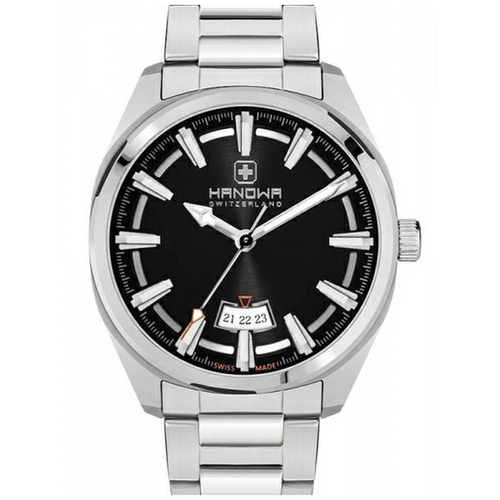 Наручные часы HANOWA Наручные часы Hanowa Alex HAWGH2100402, черный, серебряный