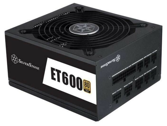Блок питания Silverstone Sst-et600-mg Strider Essential Series 600W 80 Plus Gold ATX PC Power Suppl