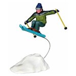 Фигурка 'Лыжник прыгает с трамплина', 10 см, LEMAX - изображение